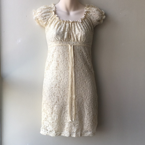 💖Lace bodycon off shoulder ruffle sexy cute Dress - Picture 2 of 14